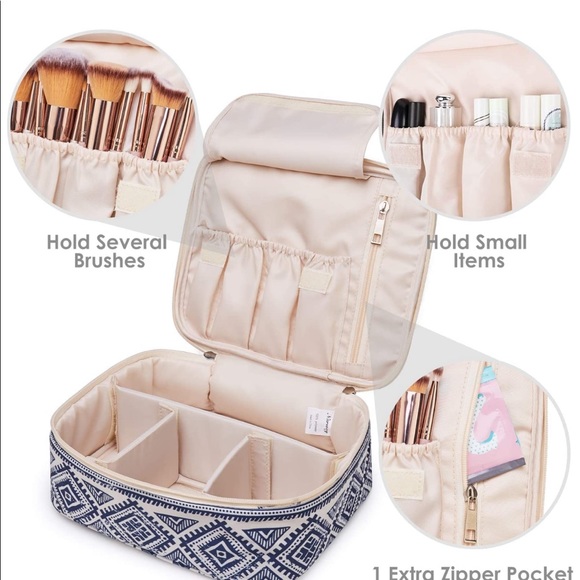 NWT Travel Makeup Bag Cosmetic Bag - Picture 5 of 7